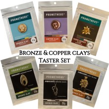 Bronze & Copper Clays Taster Set